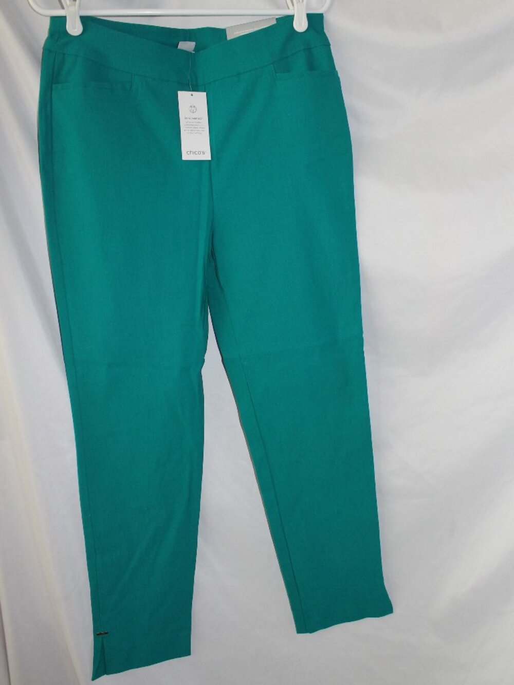 Chico's Chico's Brigitte So Slimming Slim Ankle Pants in Teal